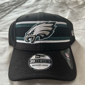 New Era Black and Midnight Green Philadelphia Eagles Cap